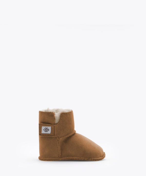 Ergobio Teddyboots Sheepskin Baby - camel