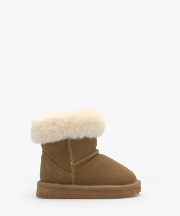Ergobio Teddyboots Sheepskin Kids - camel