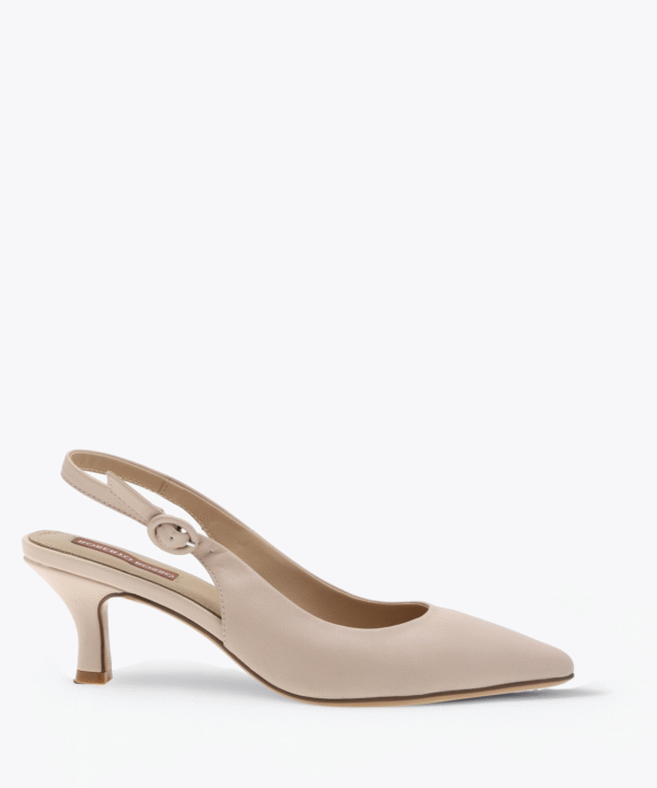 Falerone Slingback Heel Nude